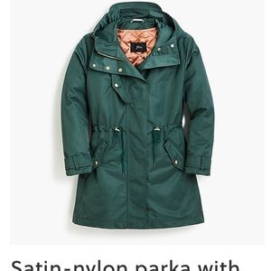 NWOT. J Crew parka